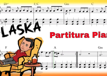 A quien Le importa – Alaska – Partitura Piano