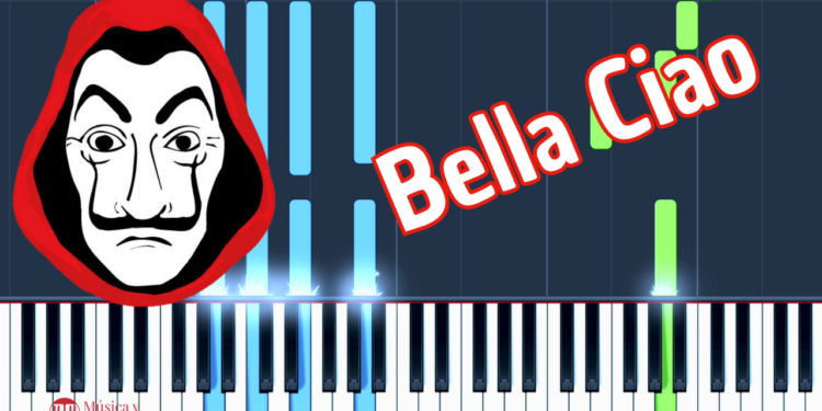 Bella Ciao – Partitura para Piano – La Casa de Papel