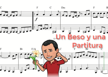 Un Beso y una Flor – Nino Bravo – Partitura para Piano