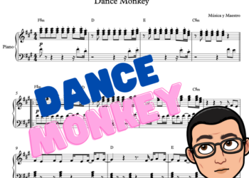 Dance Monkey Partitura para Piano – Tones and I