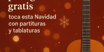 Villancicos para guitarra gratis: toca esta Navidad con partituras y tablaturas