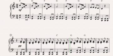 Gatatumba, villancico en versión fácil para piano