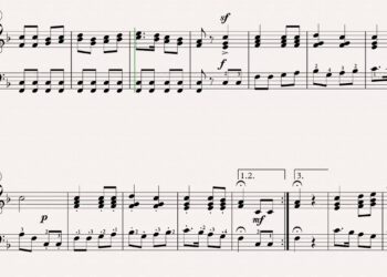 Corre al portalico, villancico en versión fácil para piano