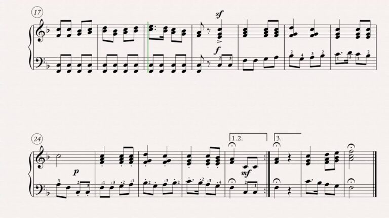 Corre al portalico, villancico en versión fácil para piano